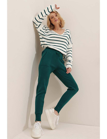 imagem de Conj. Blusa e Calça Senhora Verde1