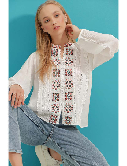 imagem de Camisa Senhora Branco3