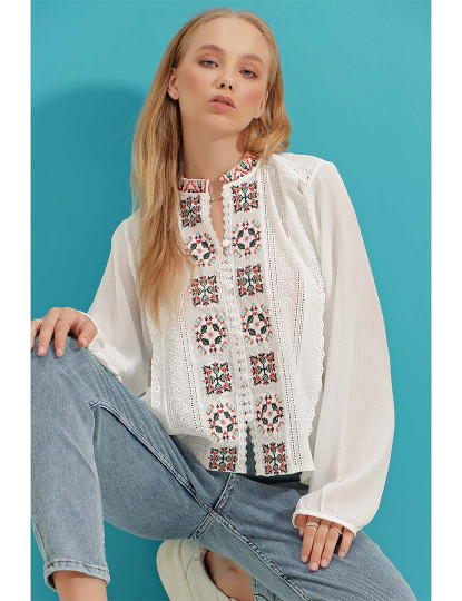 imagem de Camisa Senhora Branco4