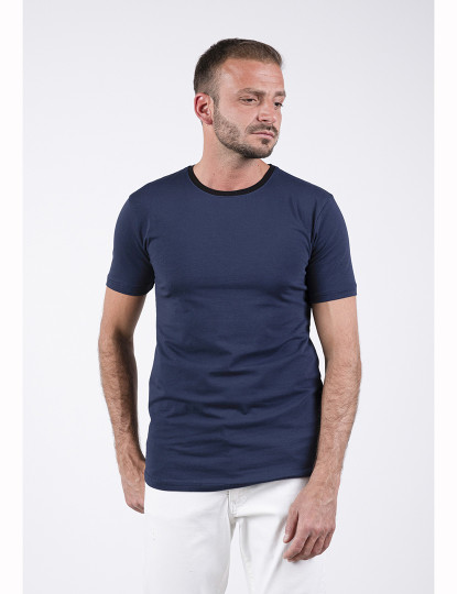 imagem de T-Shirt Homem Azul Marinho1