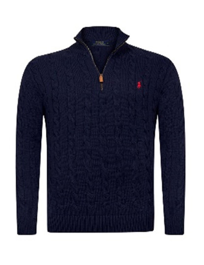 imagem de Camisola fecho Azul Navy 1