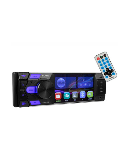 imagem de Auto-Rádio  4 FM Mp3 60Wx4 C/ BT/RDS/MP5/USB/Comando       1