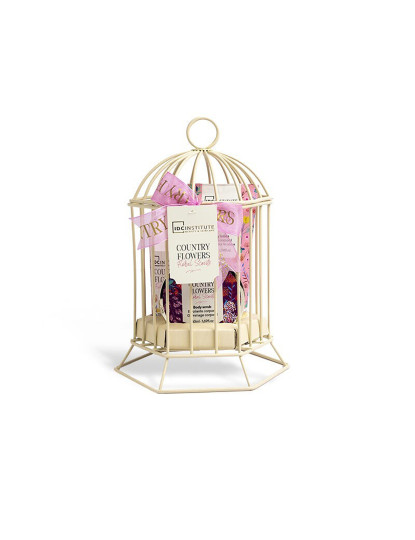 imagem de IDC INSTITUTE COUNTRY FLOWERS BIRDCAGE 3PC1