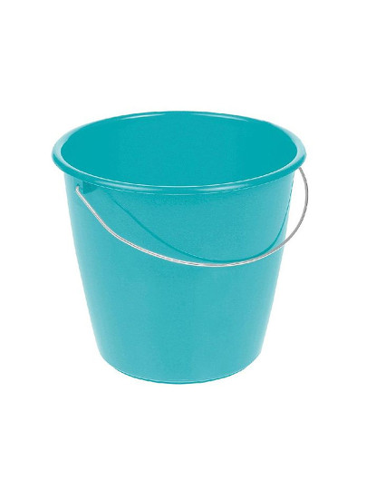 imagem de Balde Com Asa Plástico Resistente Pp Redondo 5 L Erik Aqua-Blau Azul1