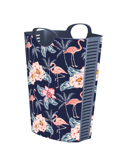 imagem de Life Story Cesto Roupa Hamper 58L New Flamingo1