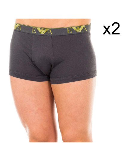 imagem de Pack 2 Retro Boxers Homem Antracite / Antracite1