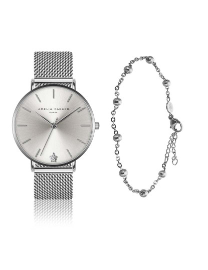 imagem de Conjunto relógio e pulseira Capsule Grey 38mm1