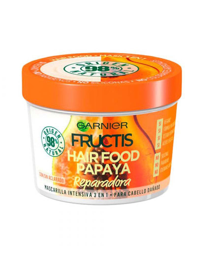 imagem de Máscara Reparadora Papaia Fructis Hair Food 390Ml1