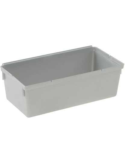 imagem de Recipiente organizador, combinável com outros recipientes, plástico resistente (pp), 15 x 8 x 5 cm, pepe, prata2