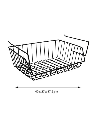 imagem de Cesto de armazenamento de metal MSV 40 x 27 x 14 cm2