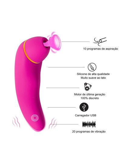 imagem de Estimulador de clitóris e Vibrador - 30 2