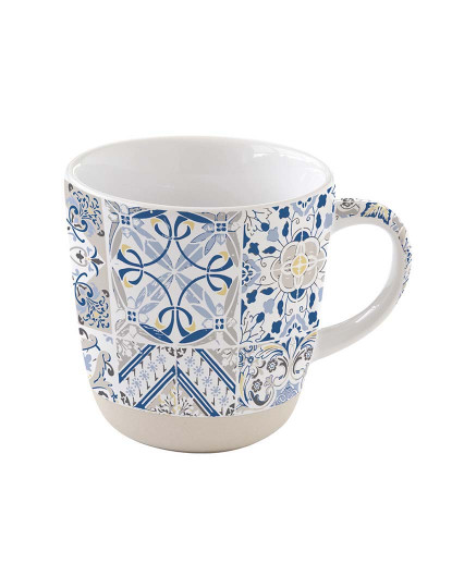 imagem de Caneca 350 Ml Em Grés Em Casa Decor Blue1