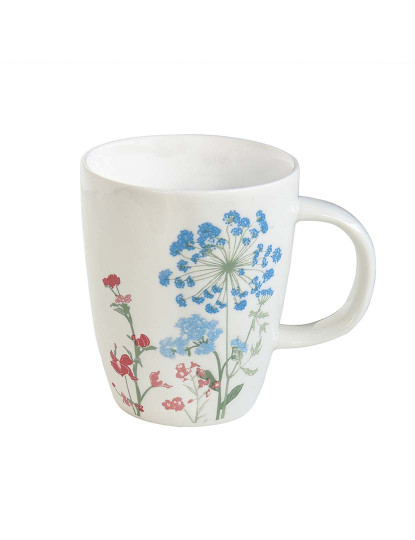 imagem de Caneca De Porcelana 350 Ml Em Mille Fleurs Blue1