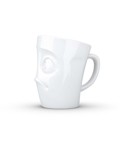 imagem de Caneca Com Pega Buffled Branco 350Ml4