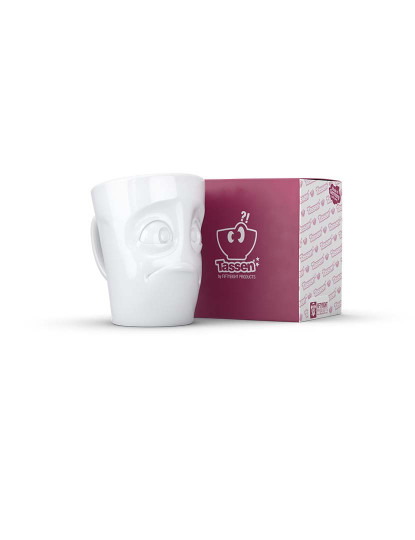 imagem de Caneca Com Pega Buffled Branco 350Ml6