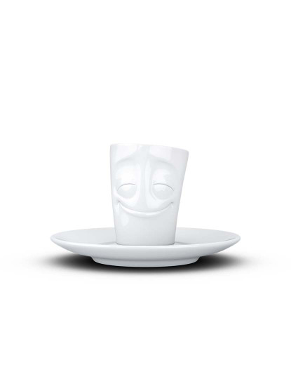 imagem de Chávena Café Com Pega Cheery Branco 80Ml1