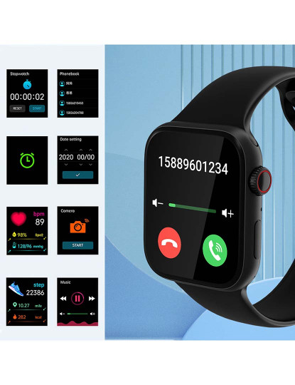 imagem de Smartwatch TK800 Preto5