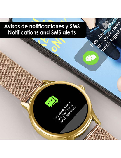 imagem de Smartwatch DT66 Preto5