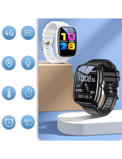 imagem de Smartwatch Kids D11W-XT Branco3