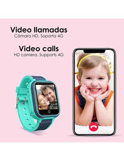 imagem de Smartwatch Kids LT21 Turquesa5