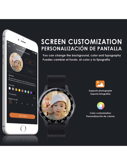 imagem de Smartwatch H30 Preto8
