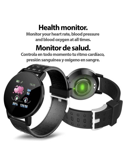 imagem de Smartwatch AK-ID119 Preto3