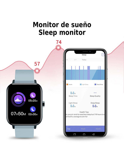 imagem de Smartwatch H10 Azul Petróleo5