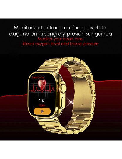 imagem de Smartwatch C9Ultra Max Dourado2