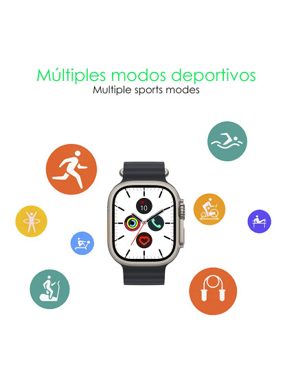 imagem de Smartwatch C9Ultra Max Dourado5