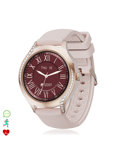 imagem de Smartwatch T214 Dourado Rosa1