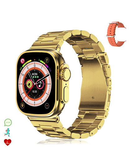 imagem de Smartwatch C9Ultra Max Dourado1