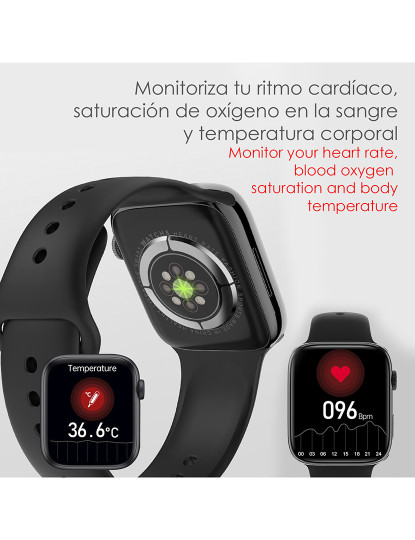 imagem de Smartwatch DT8 Max Preto3