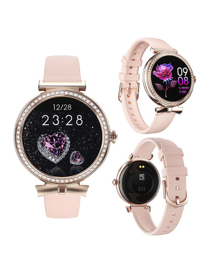 imagem de Smartwatch QS01 Rosa8