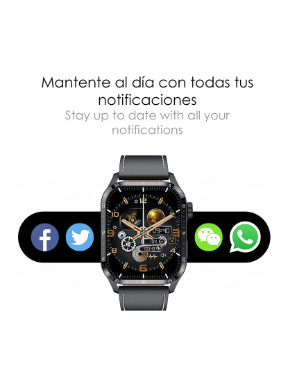 imagem de Smartwatch Microwear GT4 Preto7