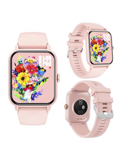 imagem de Smartwatch QS13 Rosa Claro8