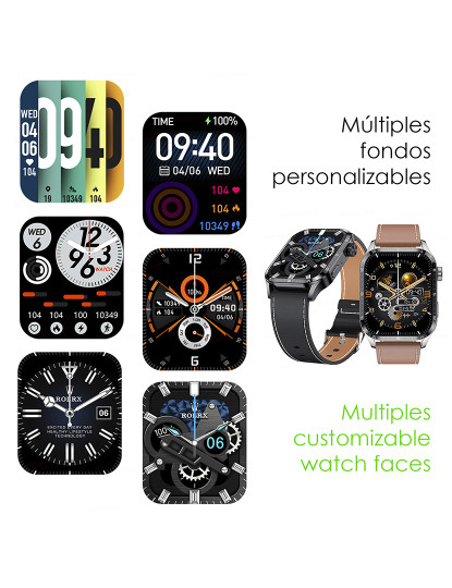 imagem de Smartwatch Microwear GT4 Preto5