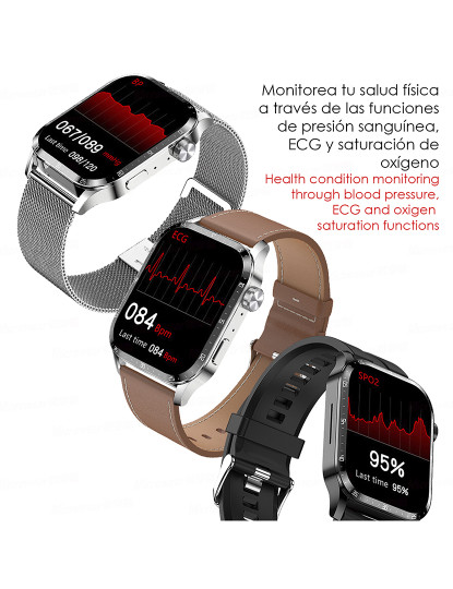 imagem de Smartwatch Microwear GT4 Preto3