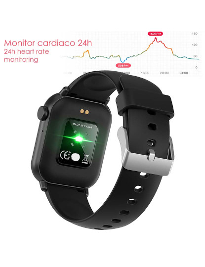 imagem de Smartwatch ZW27 Preto4