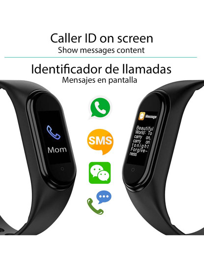 imagem de Smartband AK-M4 Vermelho4