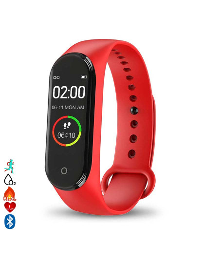 imagem de Smartband AK-M4 Vermelho1