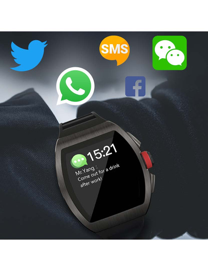 imagem de Smartwatch M2 Vermelho3