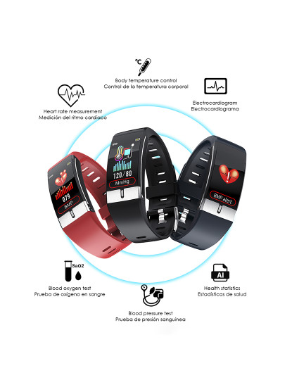 imagem de Smartband AK-E66 Preto3