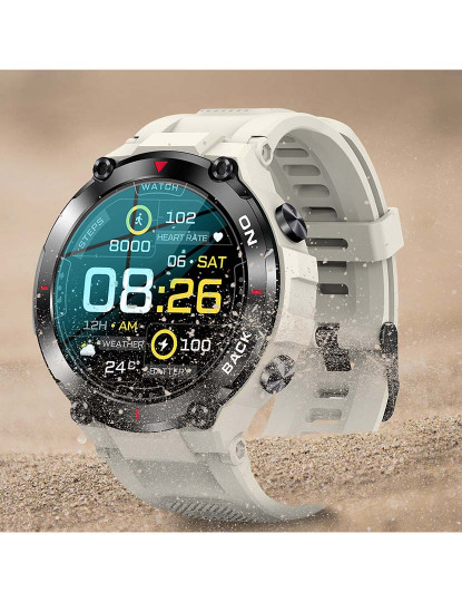 imagem de Smartwatch K37 Cinzento Claro7