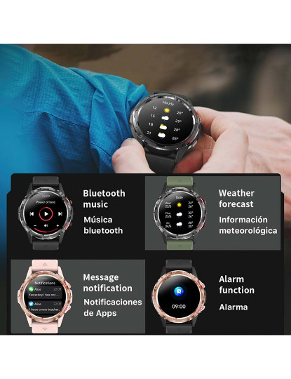 imagem de Smartwatch H70 Preto4