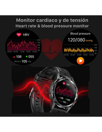 imagem de Smartwatch H70 Preto5