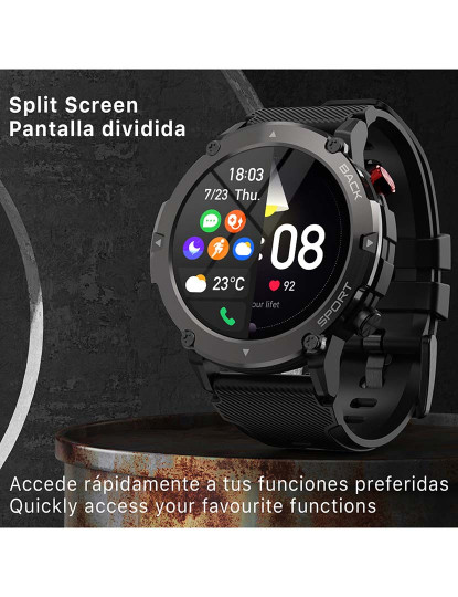 imagem de Smartwatch C21 Prata2