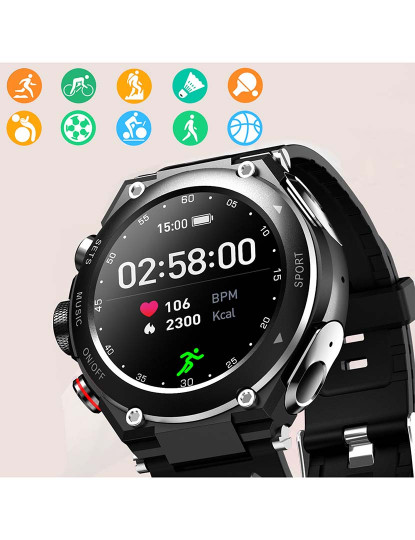 imagem de Smartwatch T92 Preto3