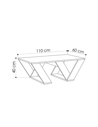 imagem de Mesa Centro Pipra Branco4