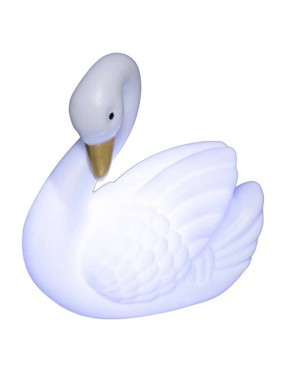 imagem de Candeeiro De Cabeceira Infantil ´´Swan´´ Branco2