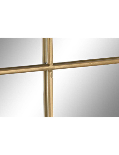 imagem de Espelho Ferro Vidro Ventana Dourado 3